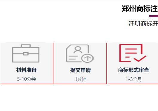郑州中牟县商标注册时间流程