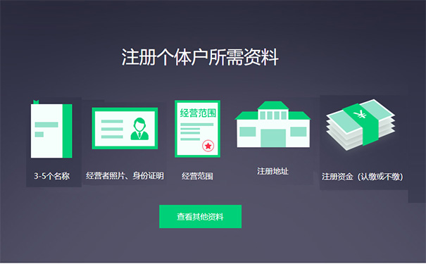 郑州中原区个体工商户营业执照申请材料