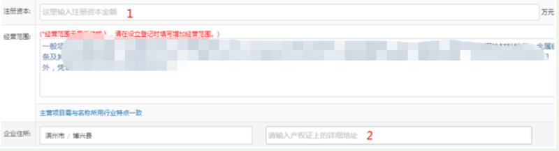 河南掌上登记自贸区个体户流程名称申报经营范围